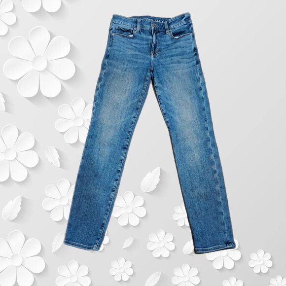 American Eagle Ne(x)t Level Stretch Women Jeans Back Pocket  Detail 4Regular - Picture 2 of 12